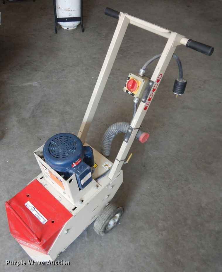 Edco floor grinder in Fremont, IN Item HA9453 sold Purple Wave