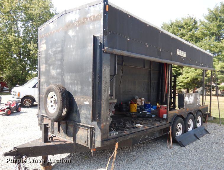 image for item HA9455 2007 Wesco utility trailer