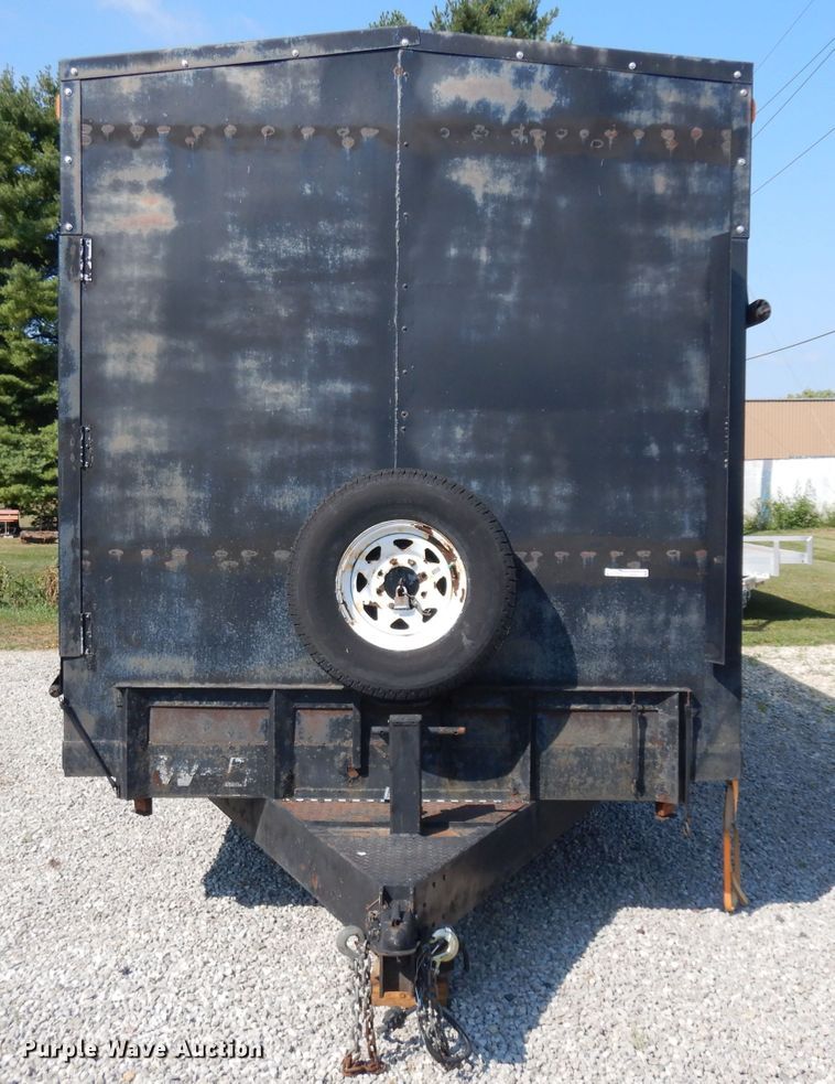 image for item HA9455 2007 Wesco utility trailer