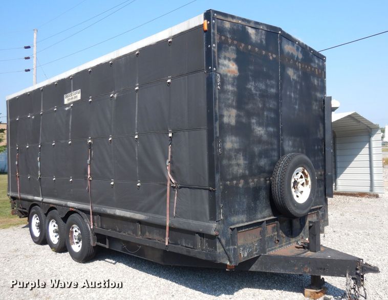image for item HA9455 2007 Wesco utility trailer