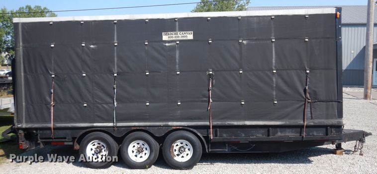 image for item HA9455 2007 Wesco utility trailer