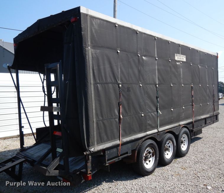 image for item HA9455 2007 Wesco utility trailer