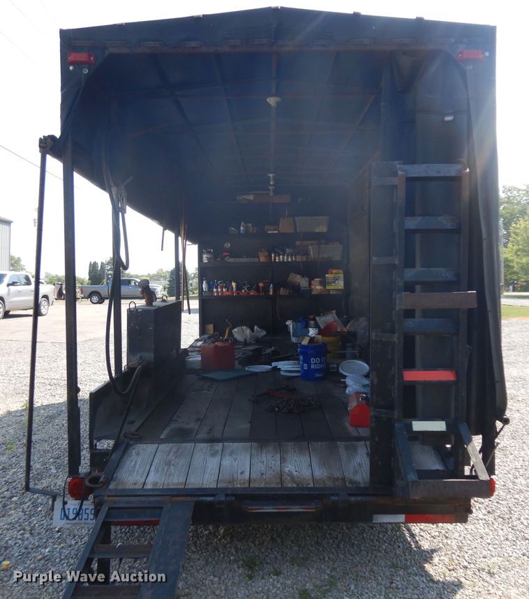 image for item HA9455 2007 Wesco utility trailer