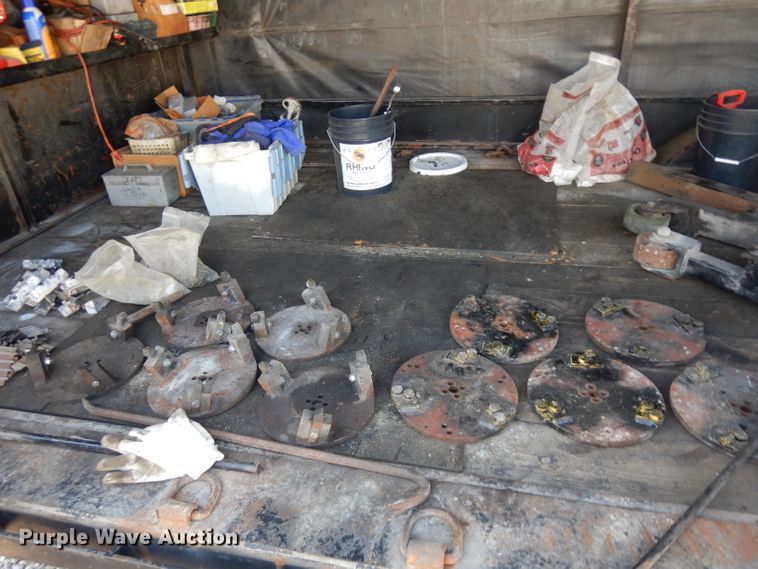 image for item HA9455 2007 Wesco utility trailer