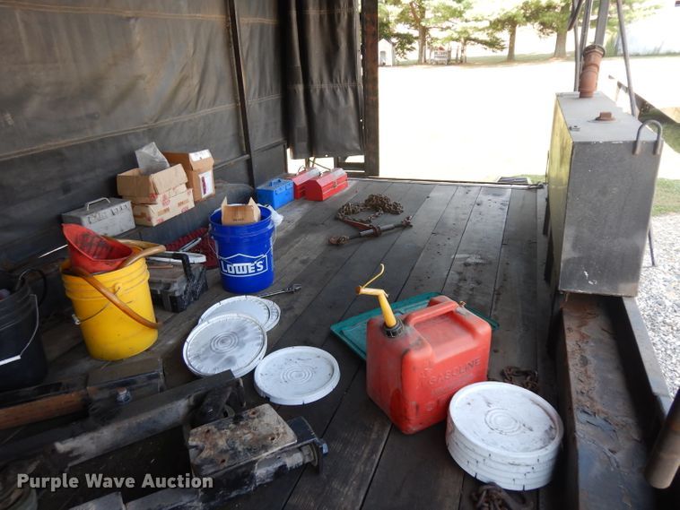 image for item HA9455 2007 Wesco utility trailer