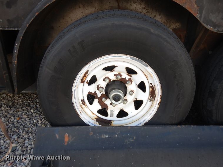 image for item HA9455 2007 Wesco utility trailer