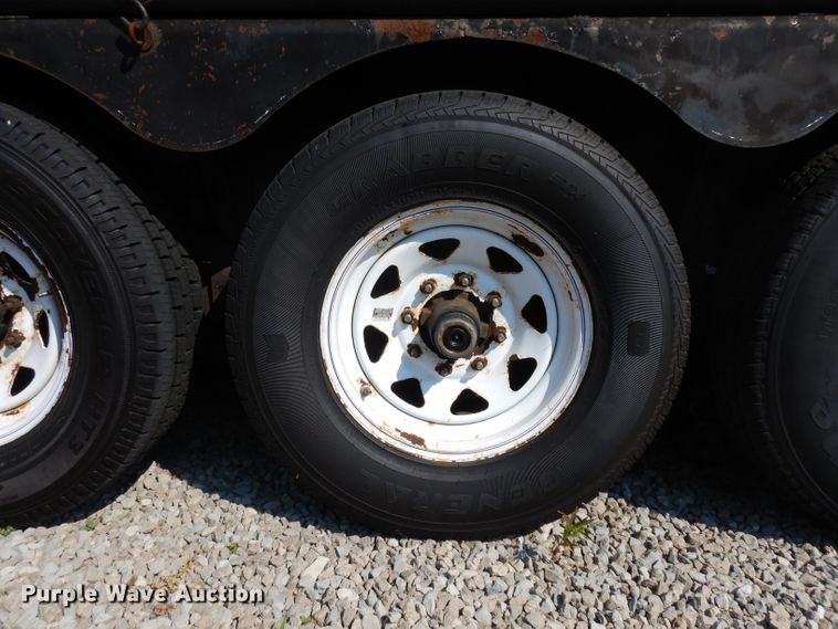 image for item HA9455 2007 Wesco utility trailer