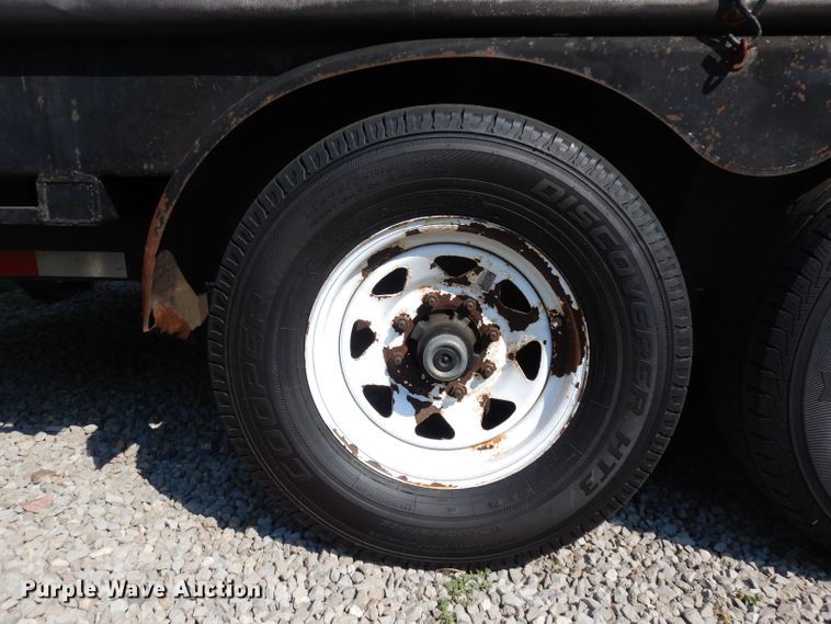 image for item HA9455 2007 Wesco utility trailer