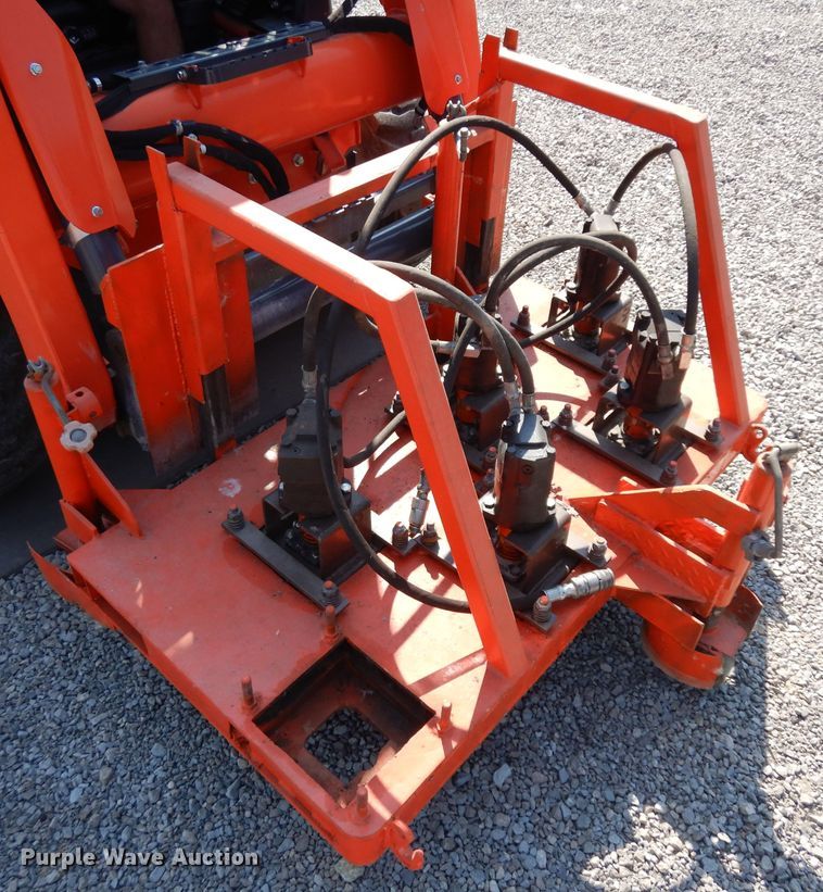 image for item HA9457 Shop built skid steer concrete polisher