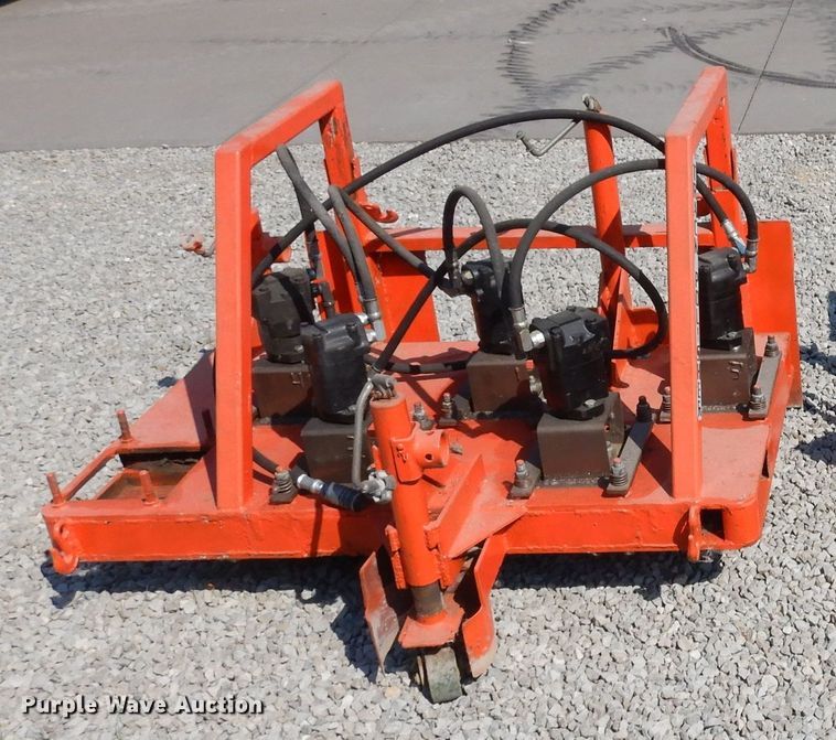 image for item HA9457 Shop built skid steer concrete polisher