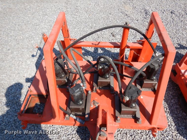 image for item HA9457 Shop built skid steer concrete polisher