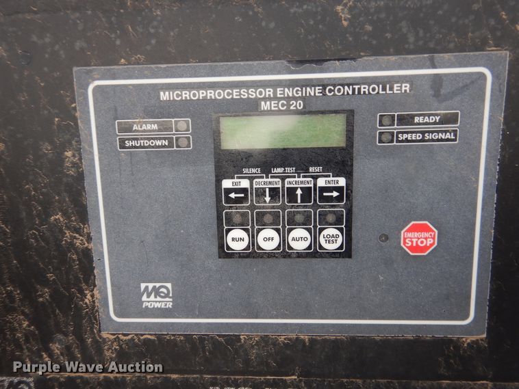 image for item HB9018 2007 MQ Power MQP100IV  generator