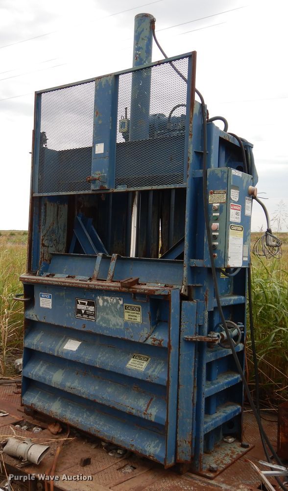 image for item HB9022 Marathon V-6030HD04 vertical refuse baler