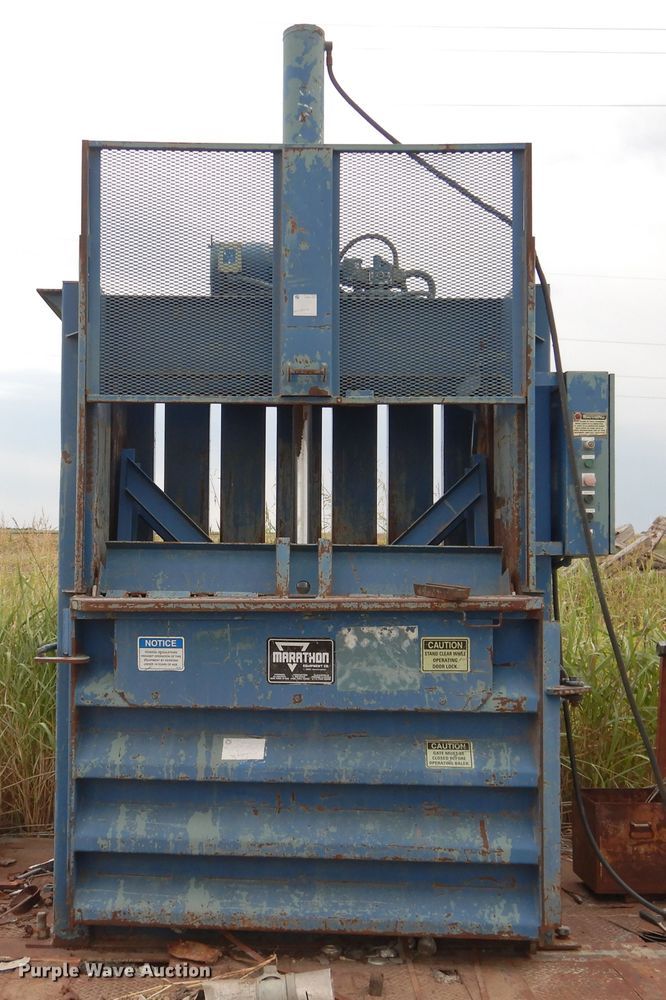 image for item HB9022 Marathon V-6030HD04 vertical refuse baler