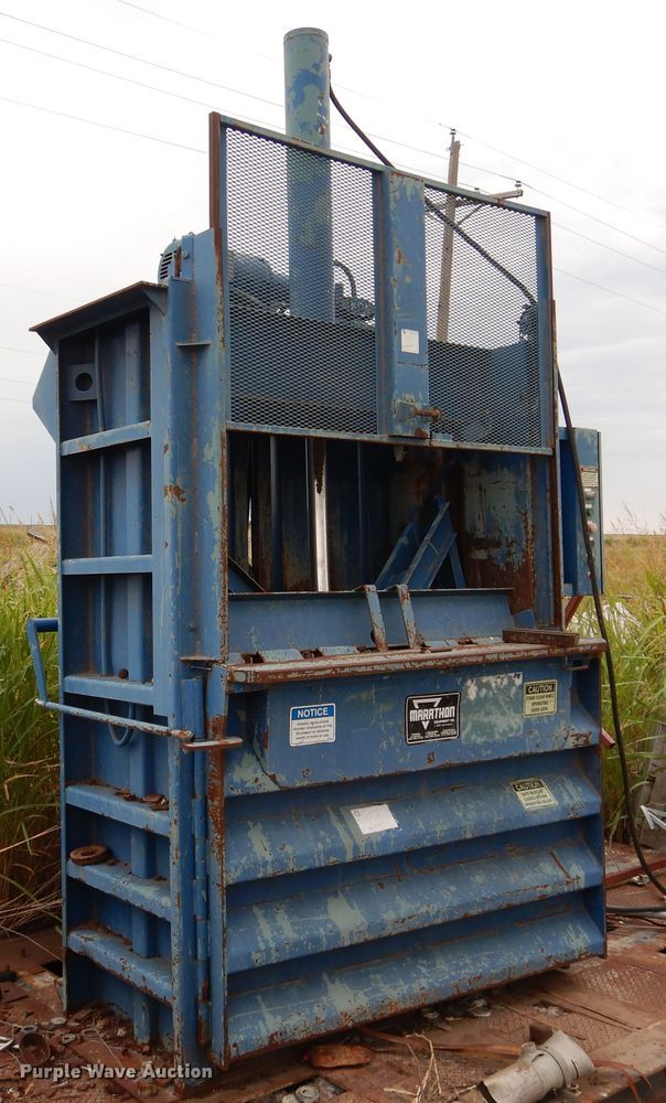 image for item HB9022 Marathon V-6030HD04 vertical refuse baler
