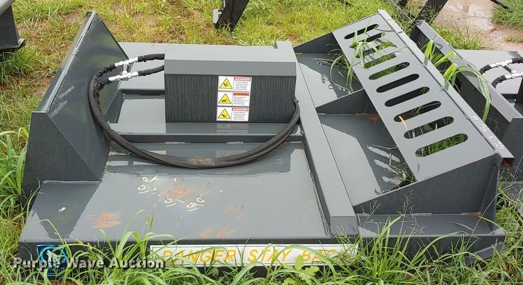 image for item HB9305 2020 Mower King SSRC72 skid steer brush mower