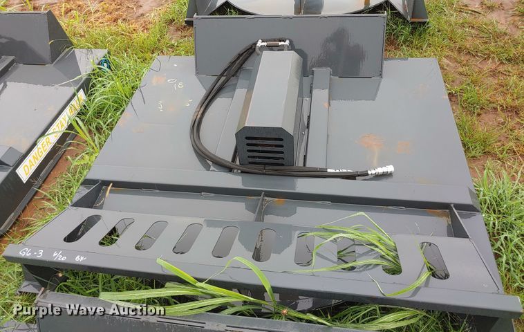 image for item HB9305 2020 Mower King SSRC72 skid steer brush mower