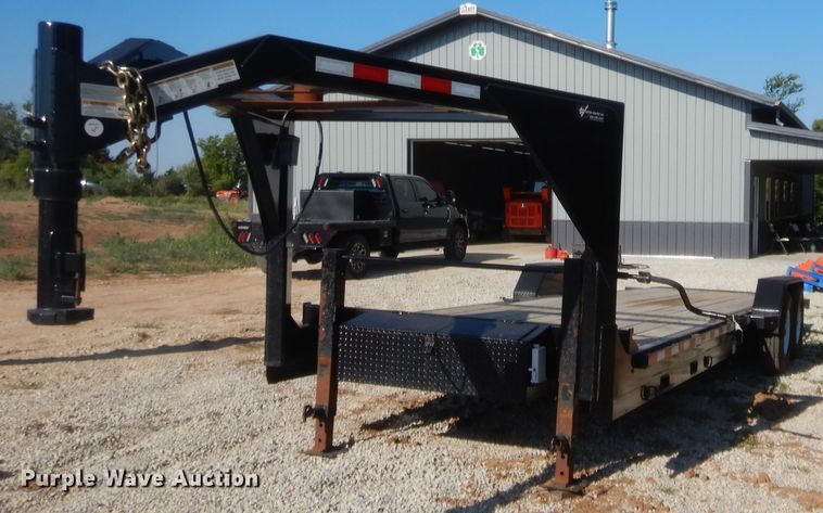 image for item HB9441 2017 Midsota TB-24 tilt deck equipment trailer