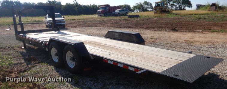 image for item HB9441 2017 Midsota TB-24 tilt deck equipment trailer
