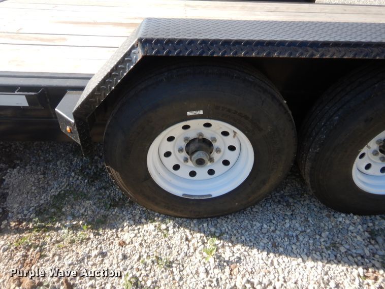 image for item HB9441 2017 Midsota TB-24 tilt deck equipment trailer