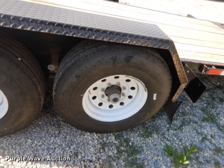 image for item HB9441 2017 Midsota TB-24 tilt deck equipment trailer