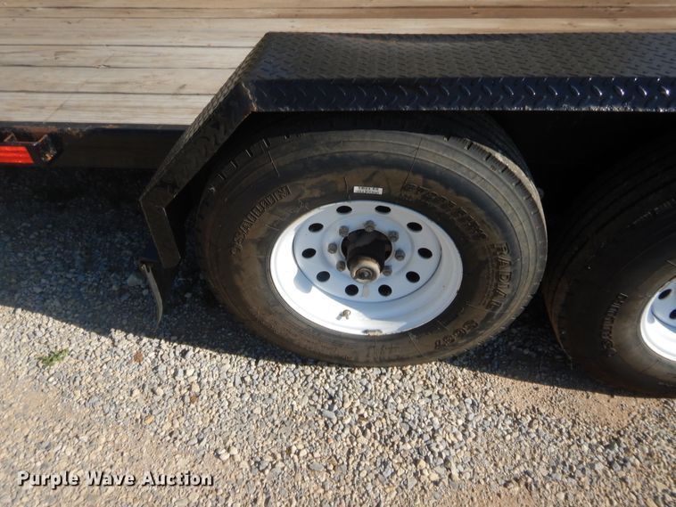 image for item HB9441 2017 Midsota TB-24 tilt deck equipment trailer