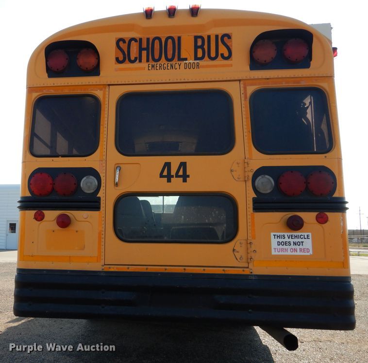 image for item HC9086 1999 International 3800 Blue Bird  school bus