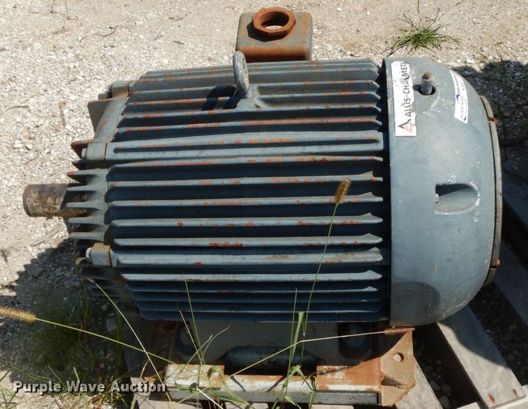 image for item HJ9557 Allis Chalmers 142  electric motor