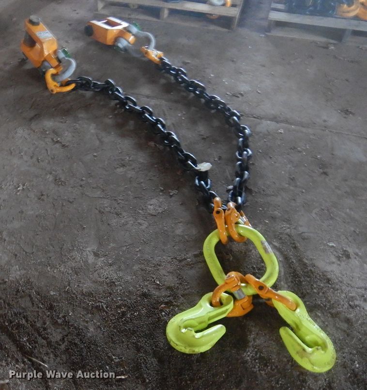 image for item HO9081 (2) sets of lifting chains