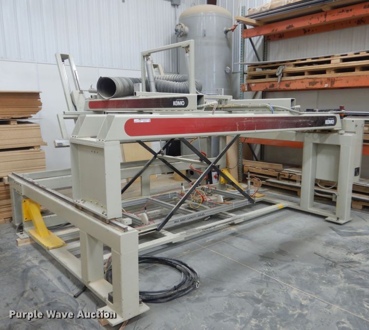 image for item HP9771 2006 Komo MHS LH CNC machine automated loader/unloader and outfeed table