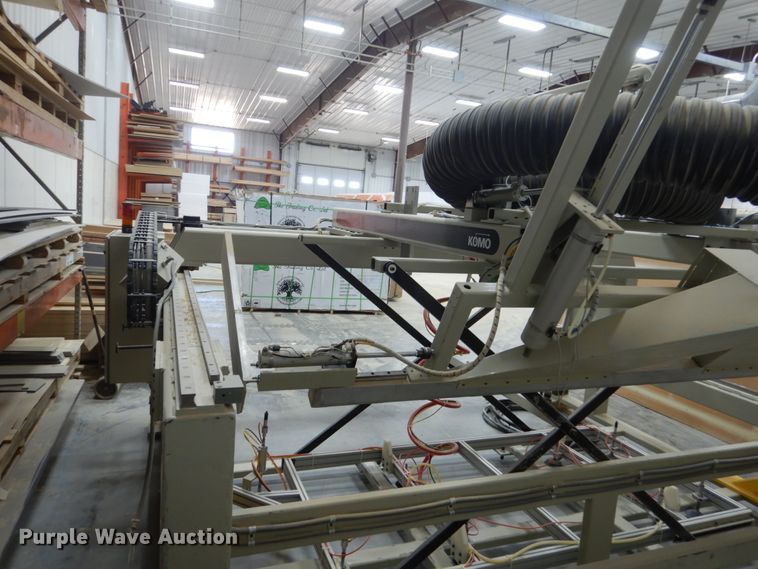 image for item HP9771 2006 Komo MHS LH CNC machine automated loader/unloader and outfeed table