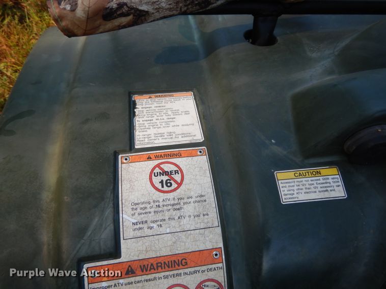 image for item HR9522 2005 Suzuki Eiger QuadRunner  ATV