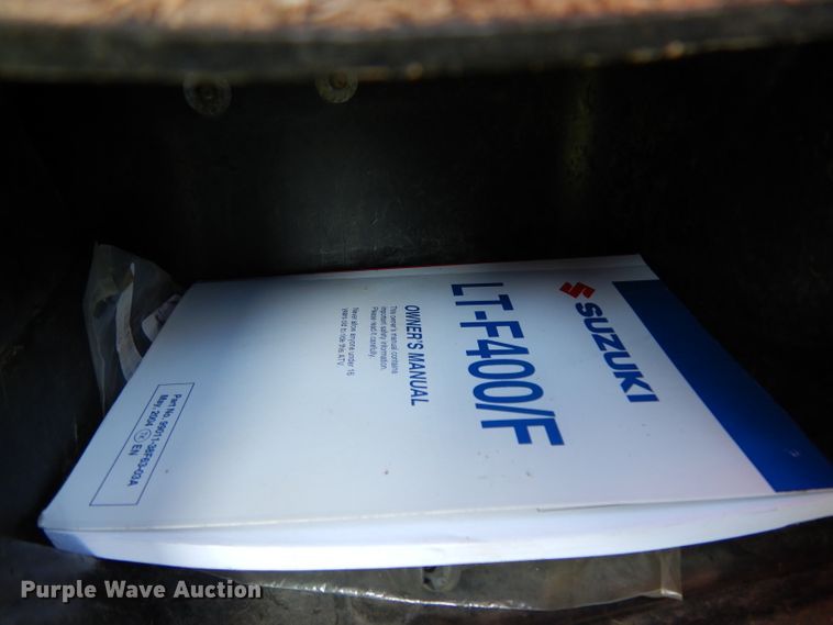 image for item HR9522 2005 Suzuki Eiger QuadRunner  ATV