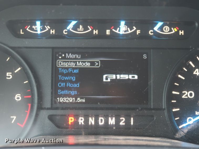 image for item HT9675 2017 Ford F150 XL  SuperCab pickup truck