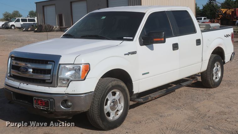 image for item HT9678 2014 Ford F150 XLT  SuperCrew pickup truck