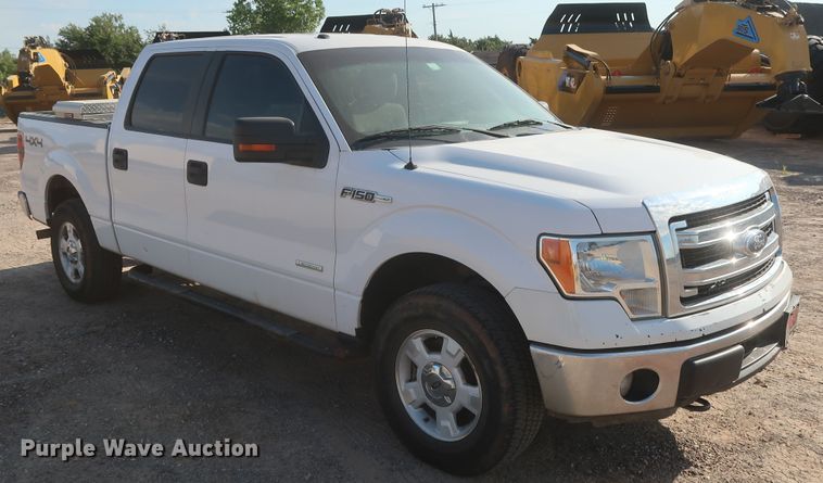 image for item HT9678 2014 Ford F150 XLT  SuperCrew pickup truck