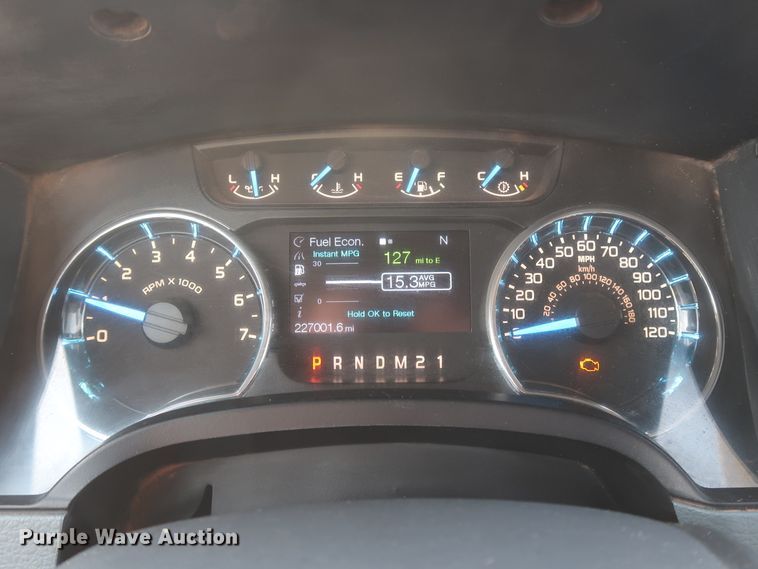 image for item HT9678 2014 Ford F150 XLT  SuperCrew pickup truck