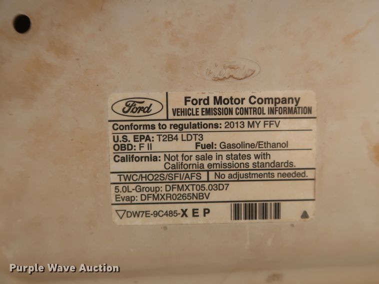 image for item HT9679 2013 Ford F150 XL  SuperCrew pickup truck