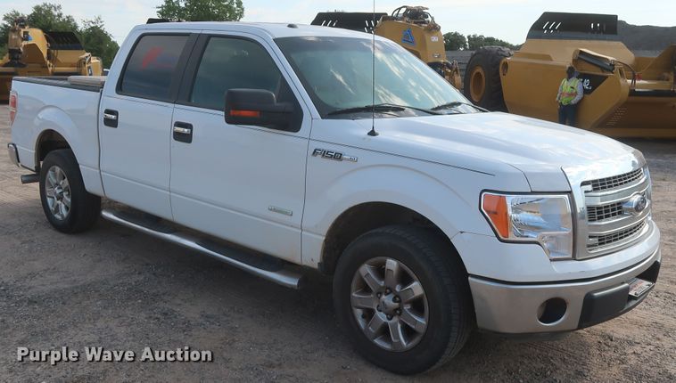 image for item HT9719 2013 Ford F150 XLT  SuperCrew pickup truck