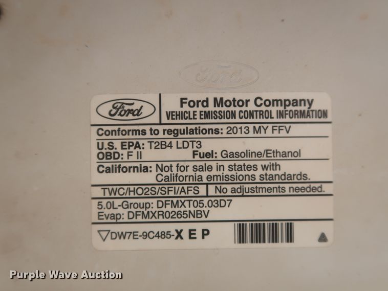 image for item HT9720 2013 Ford F150 XL  SuperCrew pickup truck
