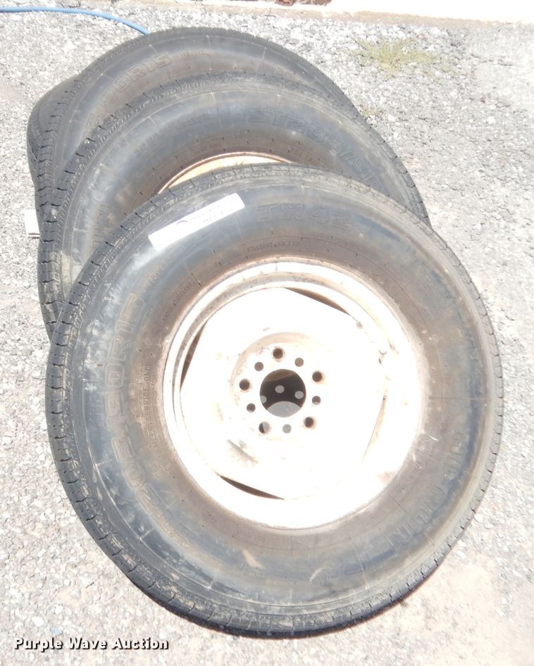 image for item HT9742 (4) 205/90R15 tires and wheels