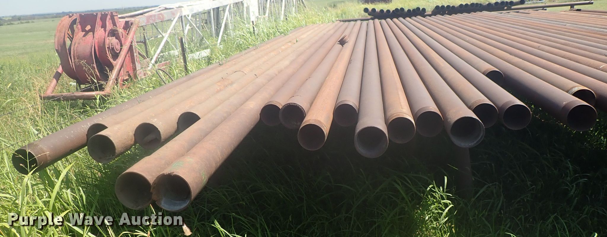 (38) oilfield casing pipes in Eureka, KS Item GV9701 sold Purple Wave