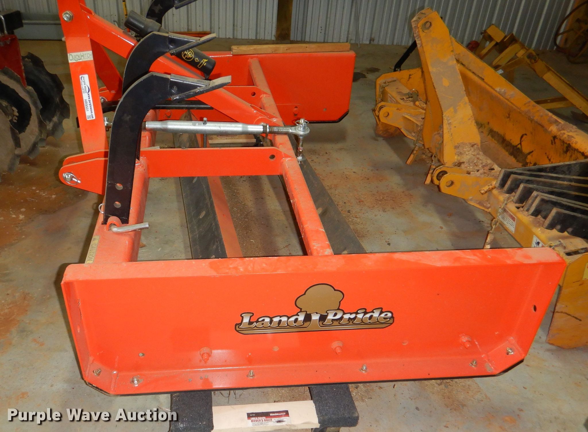 Land Pride GS1572 land leveler in Jefferson, TX Item HR9501 sold