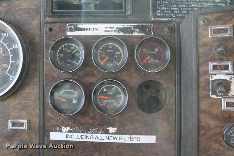 image for item DD6142 1995 Kenworth T800  box truck with mixing system