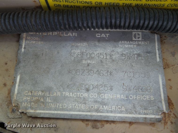 image for item DF0875 1987 Caterpillar D7H  dozer