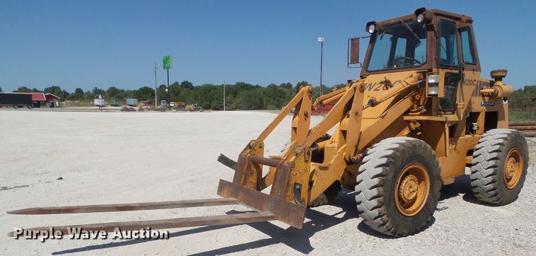 image for item DF0880 1987 Case W20C  wheel loader