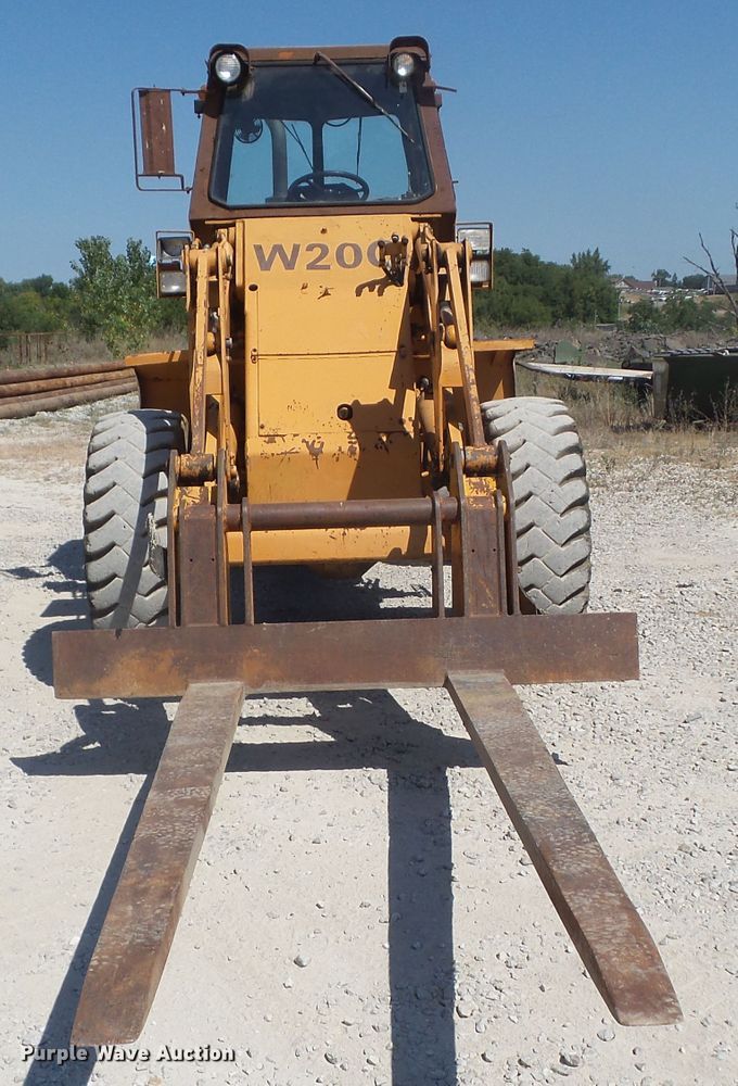 image for item DF0880 1987 Case W20C  wheel loader