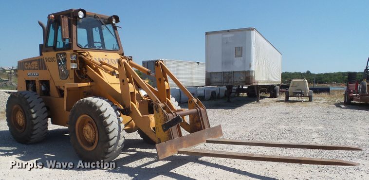 image for item DF0880 1987 Case W20C  wheel loader