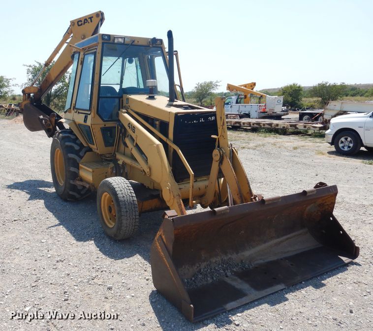 image for item DG1465 Caterpillar 416  backhoe