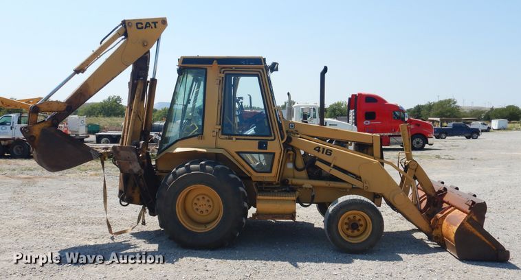 image for item DG1465 Caterpillar 416  backhoe